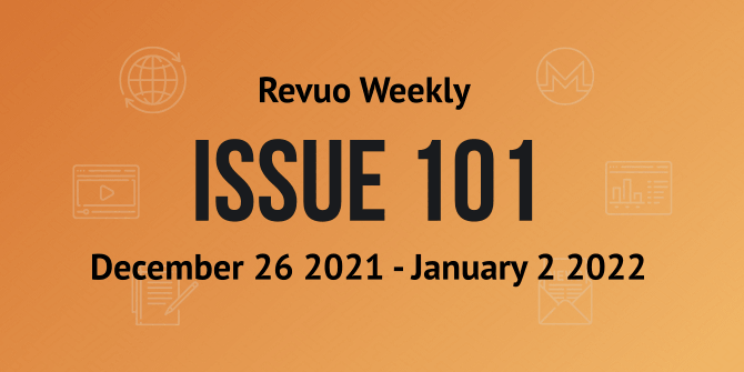 Revuo Monero Weekly #101 Slide