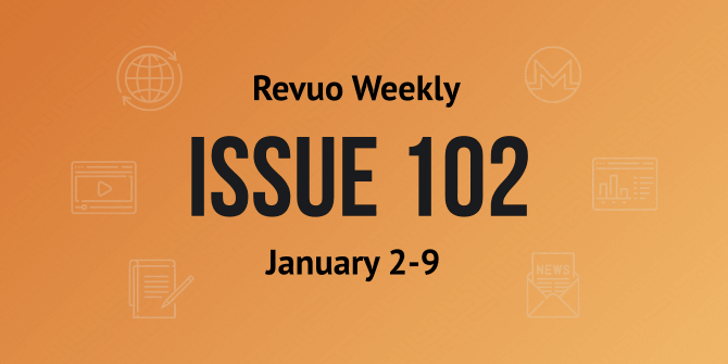 Revuo Monero Weekly #102 Slide