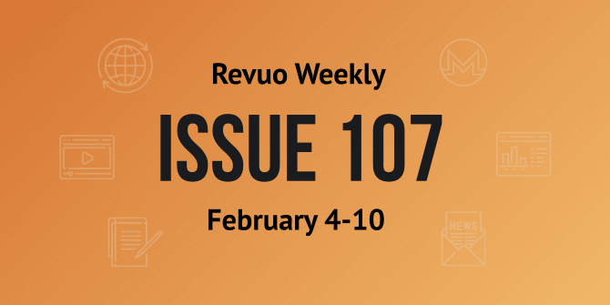 Revuo Monero Weekly #107 Slide