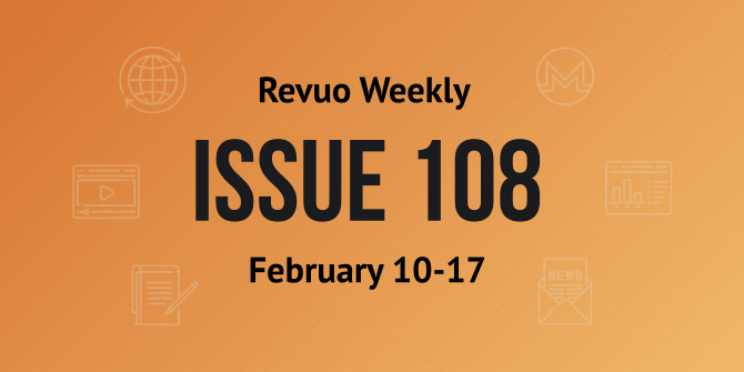 Revuo Monero Weekly #108 Slide