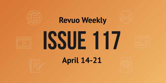 Revuo Monero Weekly #117 Slide