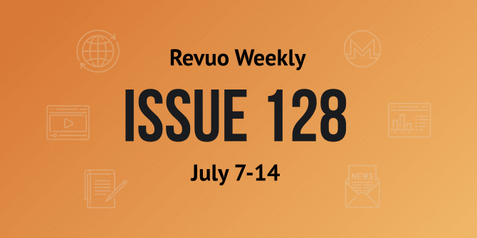 Revuo Monero Weekly #128 Slide