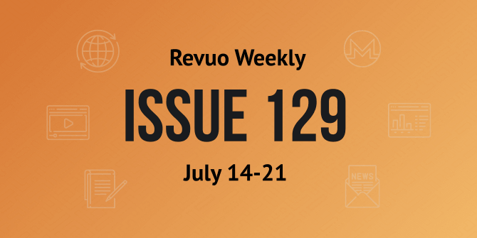 Revuo Monero Weekly #129 Slide