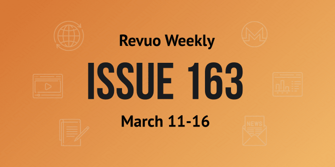 Revuo Monero Weekly #163 Slide