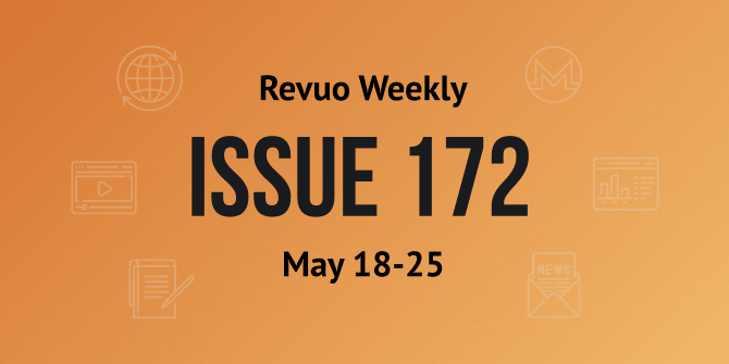 Revuo Monero Weekly #172 Slide