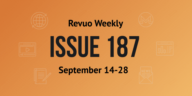 Revuo Monero Weekly #187 Slide