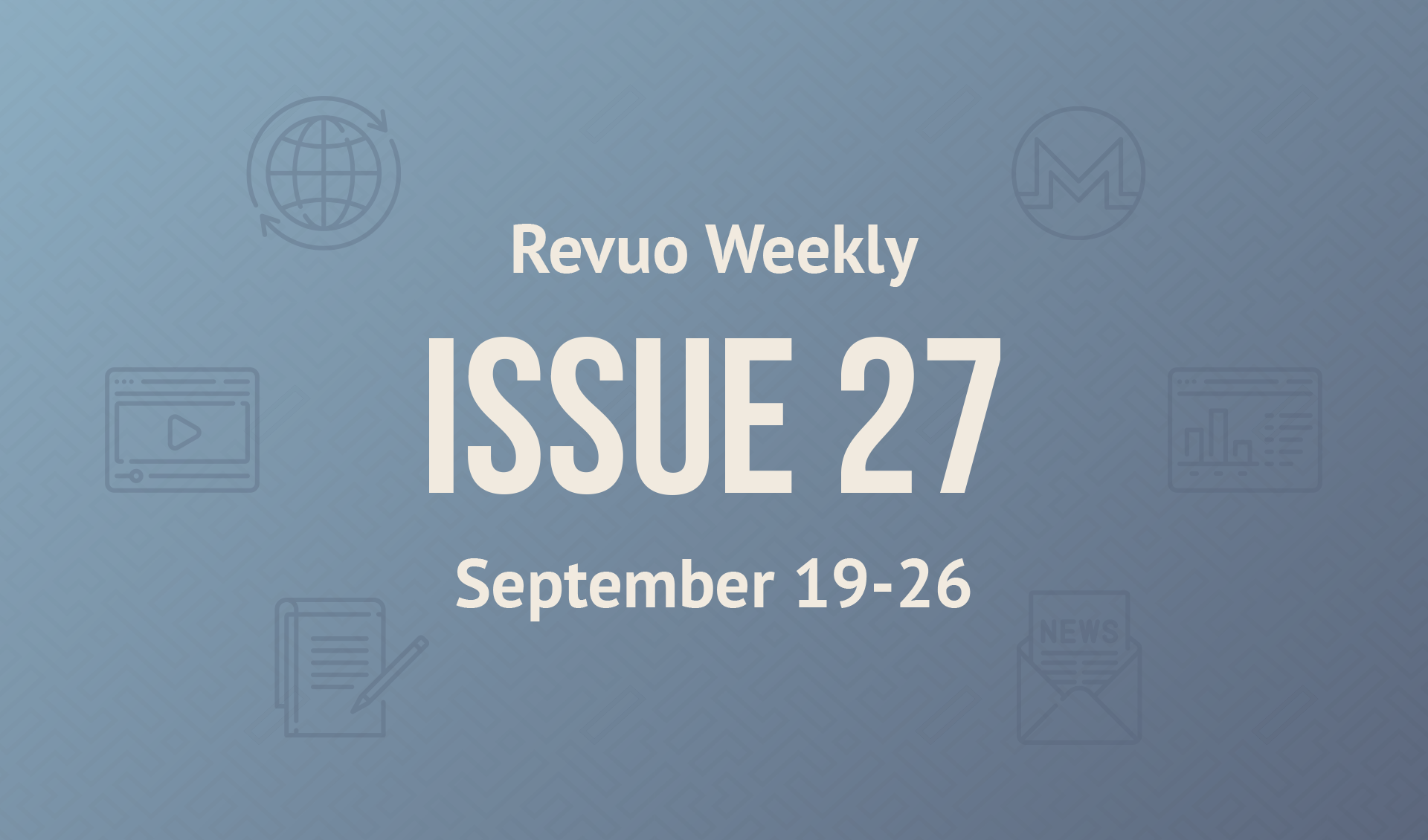 Revuo Monero Weekly #27 Slide