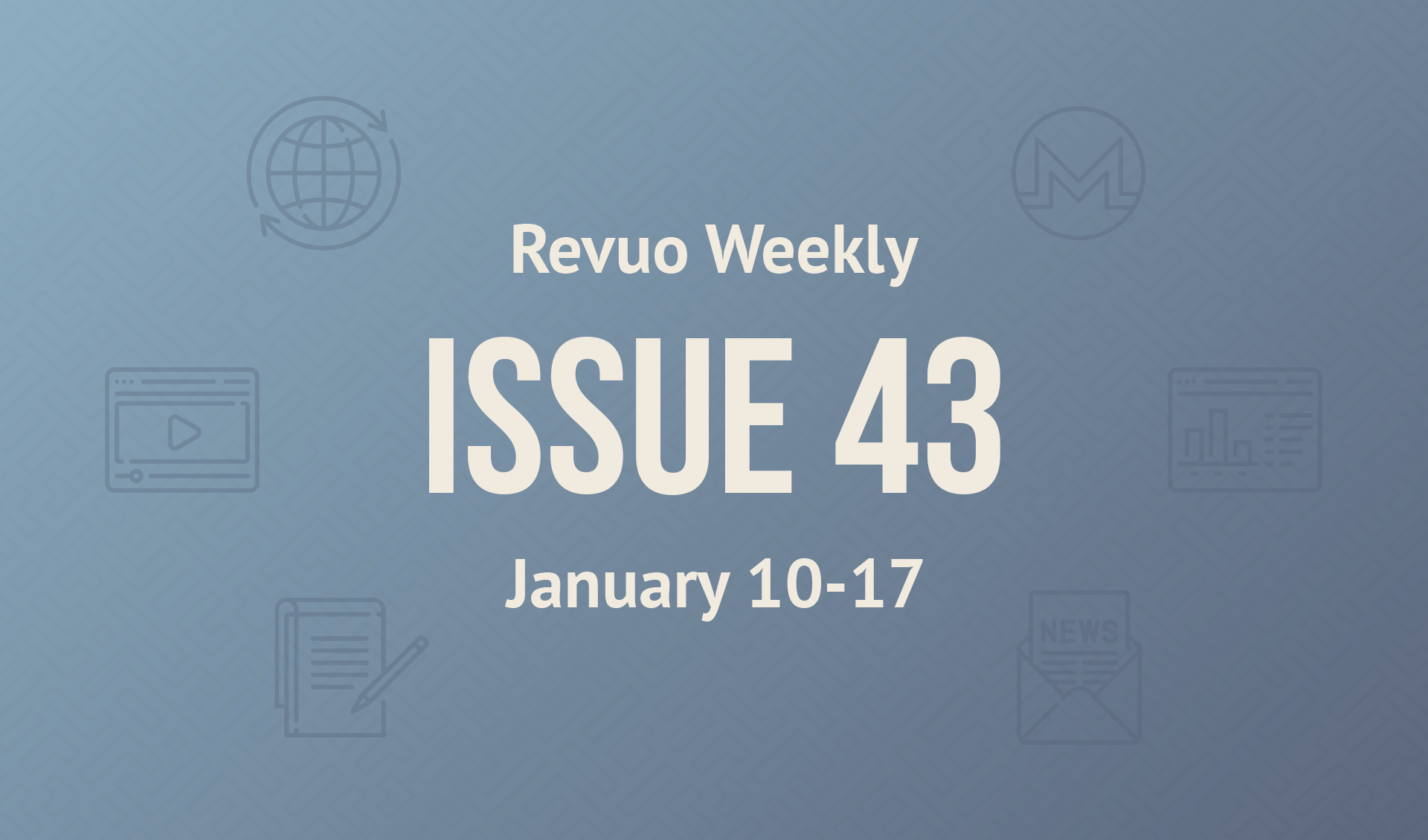 Revuo Monero Weekly #43 Slide