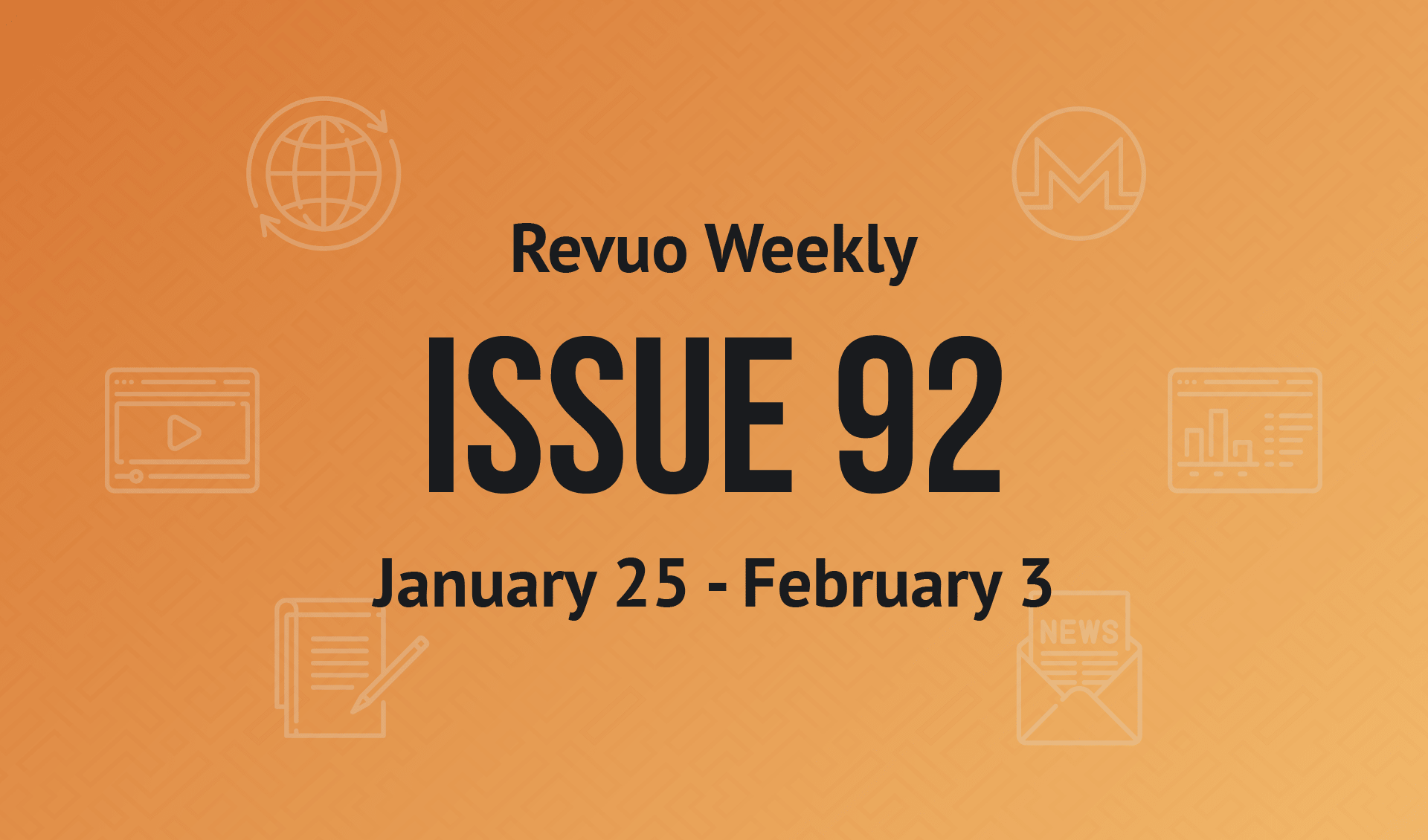 Revuo Monero Weekly #92 Slide