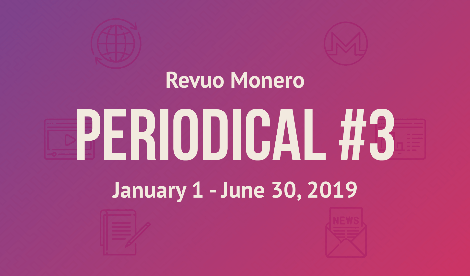 Revuo Monero Periodical #3 Slide