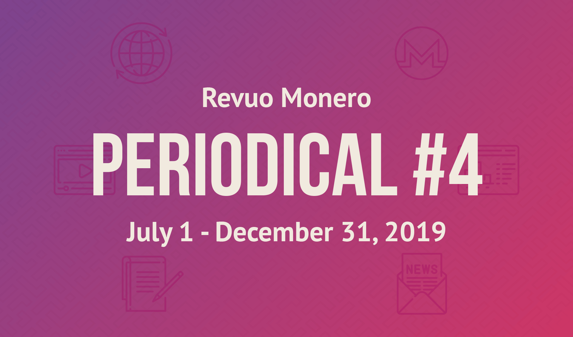 Revuo Monero Periodical #4 Slide