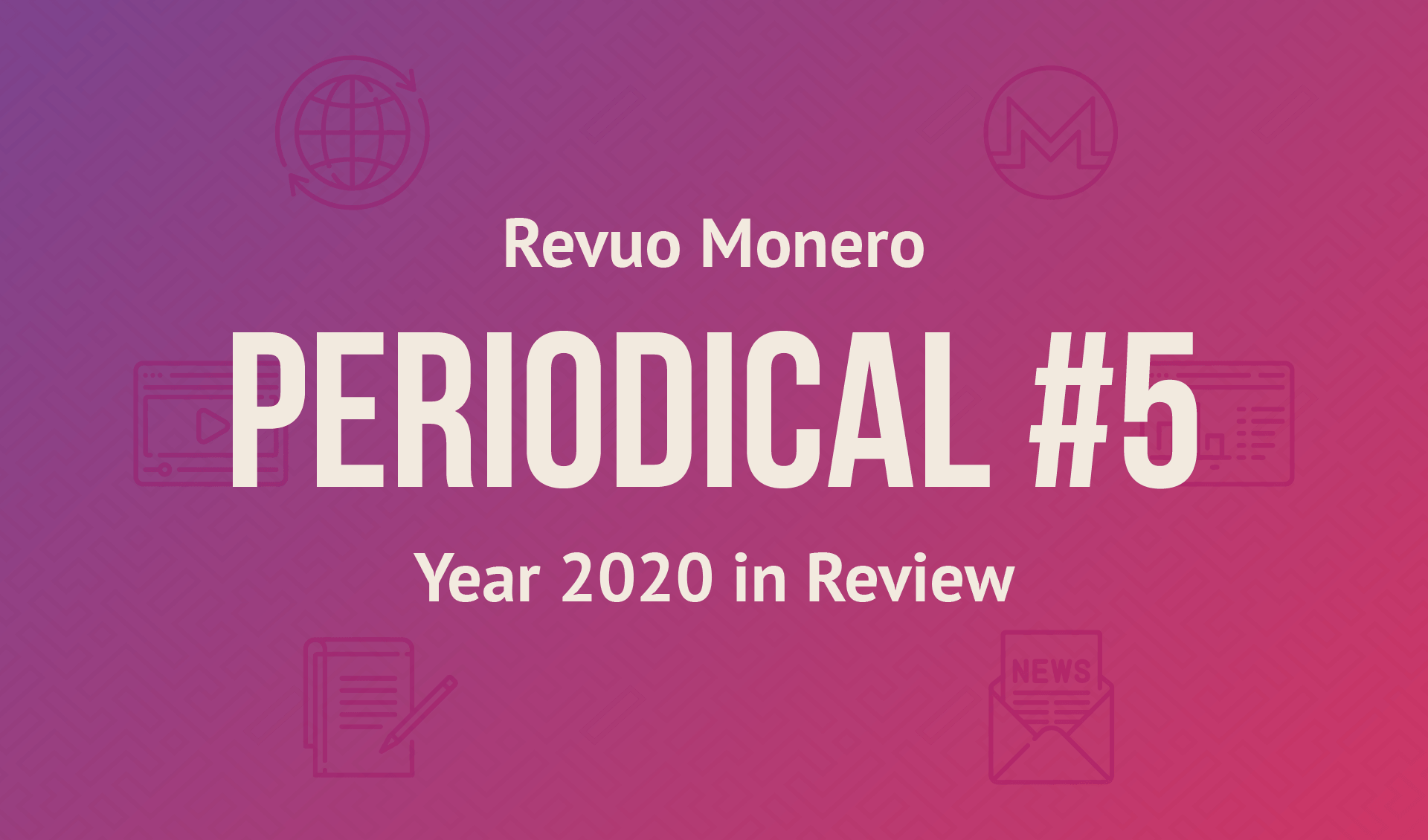 Revuo Monero Periodical #5 Slide