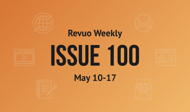 Revuo Monero Weekly # cover