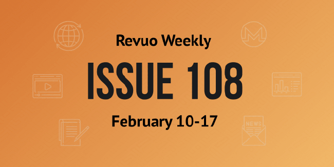 Revuo Monero Weekly # cover