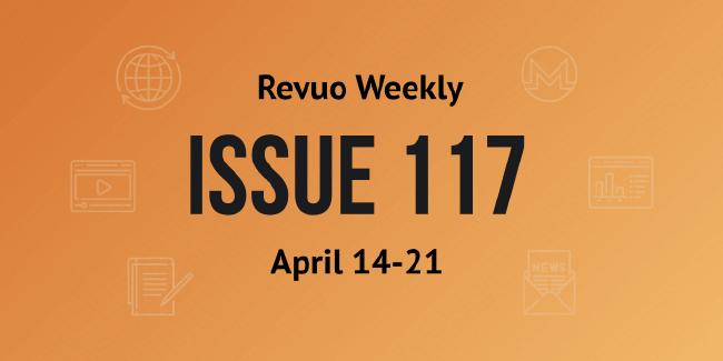 Revuo Monero Weekly # cover