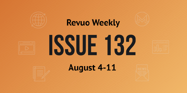 Revuo Monero Weekly # cover