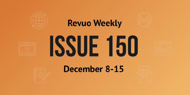 Revuo Monero Weekly # cover