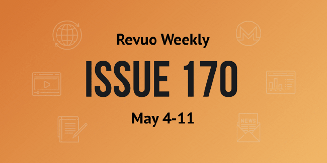 Revuo Monero Weekly # cover