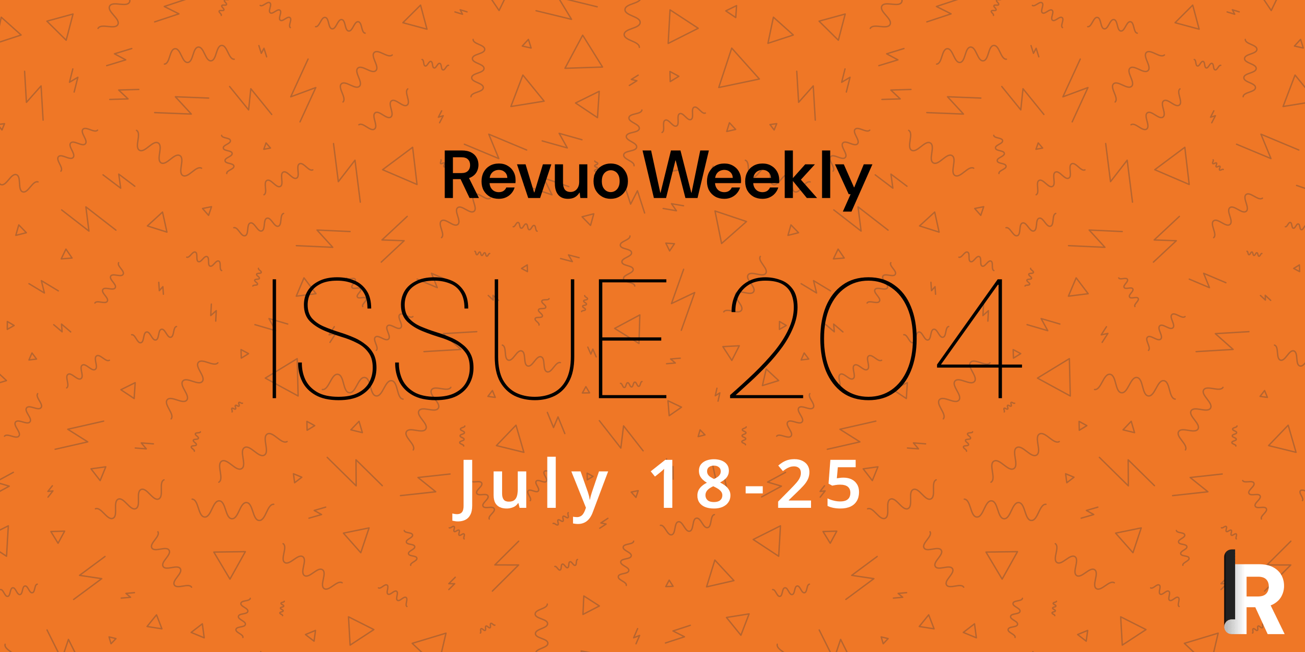 Revuo Monero Weekly #204 cover